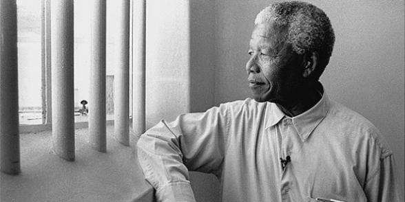Nelson Mandela, matricule 446-64 à Robben Island